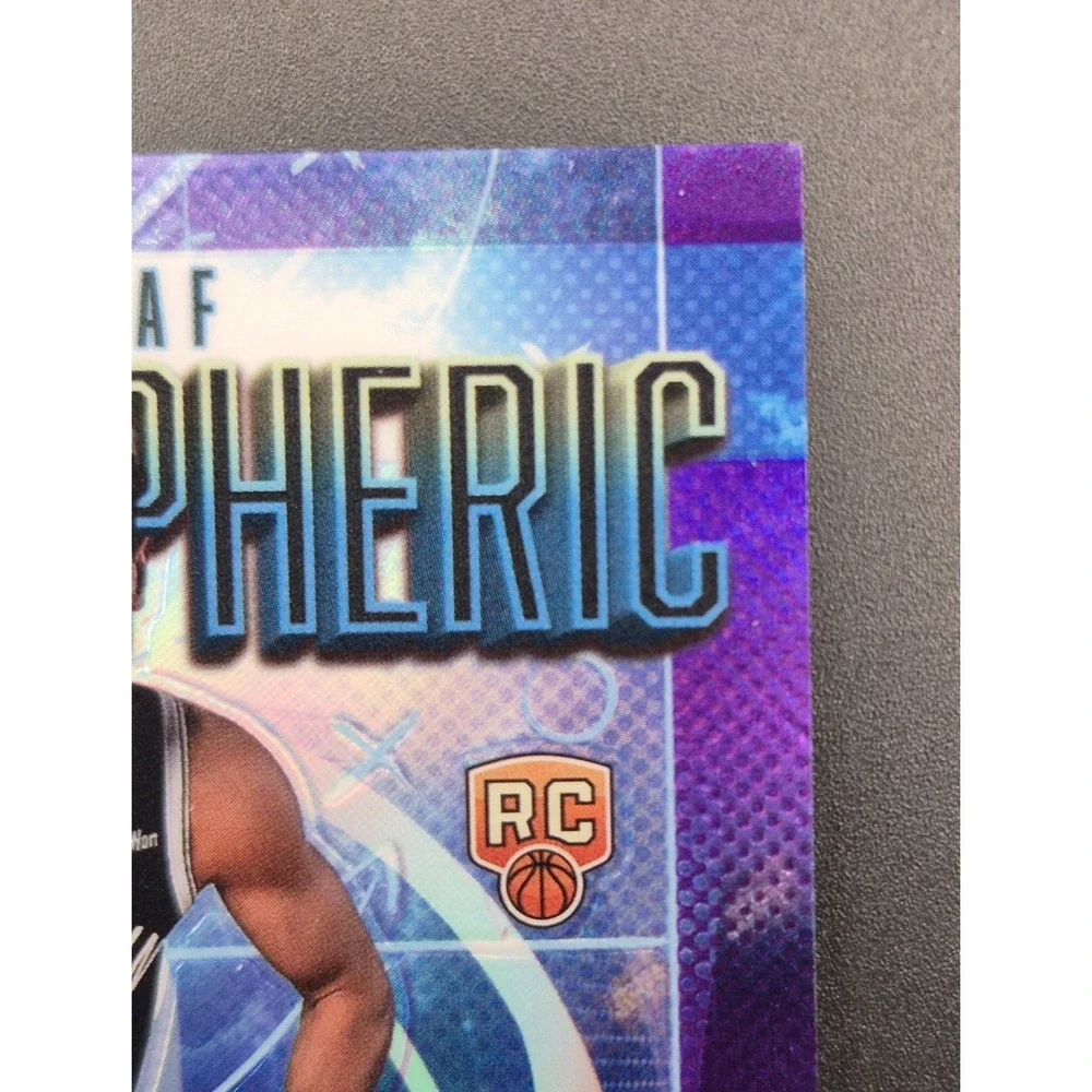 2025-26 Topps Chrome Ben Saraf #SMR-BS Purple Stratospheric Rookie Autograph /75